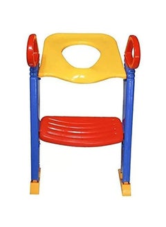 Buy Large Anti-skid Toilet Plastic Ladder Chair With Padded Cushion and Adjustable Height in Saudi Arabia