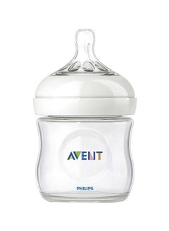 Buy Ultra Soft Baby Natural Nipple Feeding Bottle, Ergonomic Shape, Anti-colic 125ml (0-12m) in Saudi Arabia
