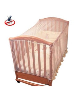 Buy Baby's Crib Breathable Mosquito Net, High-quality Affordable, Long-lasting Material, Elastic Edge Design in Saudi Arabia