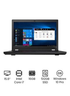 Buy ThinkPad P15 Laptop With 15.6-Inch Full HD Display, Core i7 Processer/16GB RAM/512GB SSD/Intel UHD Graphics/Windows 10 Pro Glossy International Version Glossy Glossy Black in UAE