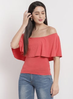 Buy Casual Top Coral in UAE