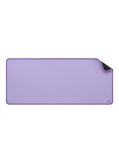 Buy Logitech Desk Mat Studio Series, Multifunctional Large Desk Pad, Extended Mouse Mat, Office Desk Protector with Anti slip Base, Spill resistant Durable Design, Lavender, 956-000054, Medium- Purple in UAE