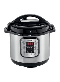 اشتري 16-In-1 Electric Pressure Cooker Multifunctional Programmable Multicooker With Safety Feature, 16 Smart Cook Programs, Manual Function For Personalised Recipes 8 لتر 1200 وات PCM80.000SS أسود/فضي في الامارات