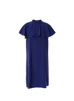 اشتري فستان كاجوال متوسط الطول أزرق في السعودية