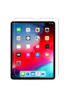 Buy Tempered Glass Screen Protector For Apple iPad Pro 12.9 (2020) Clear in Saudi Arabia