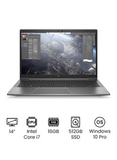 Buy ZBOOK FIREFLY 14 G7 8VK83AV Laptop with 14-Inch Full HD Display,Core i7-10510 Processor/16GB RAM/512GB SSD/ Intel UHD Graphics/Windows 10 Pro /International Version English Silver in UAE