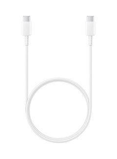 Buy 3A USB-C to USB-C cable (1.8m) White in UAE