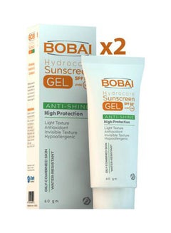 اشتري Bobai Sunscreen Hydro Gel Anti Shine Spf 50+With 1 Free Multicolour 60grams في مصر