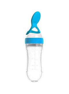 Buy Silicone Squeeze Bottle Spoon For Baby Feeding in Saudi Arabia