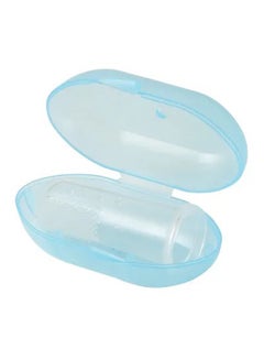 Buy Gum Teeth And Tongue Cleaning Finger Cap Durable Brush For Baby - Clear in Egypt