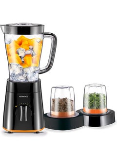 Buy Blender Smoothie Maker With Grinder Mill, Chopper Mill, Ice Crush Function 2 L 500 W BLP15.360BK Black in Egypt