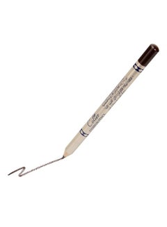 Buy Perfect Waterproof Eyebrow Pencil With Brush Applicator Dark Brown in Saudi Arabia