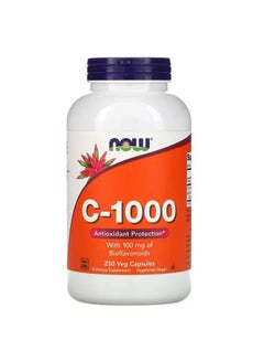 اشتري عبوة أقراص فيتامين C-1000 ممتدة المفعول بنكهة ثمرة الورد - عبوة من 250 قرص في السعودية