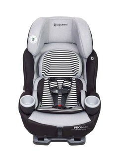 Buy Protect Series Elite Comfortable Padded Convertible Booster Cushion Group 0+ Months Car Seat - Grey/Black/White in UAE