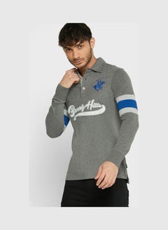 Buy Striped Collar Neck Polo T-Shirt For Men Multicolor in Saudi Arabia