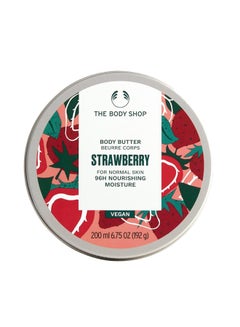 Buy Strawberry Body Butter Red 200ml in UAE