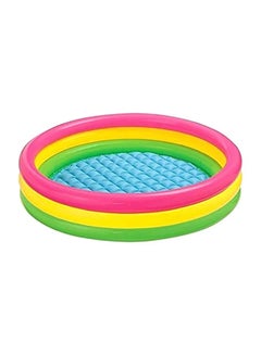 Buy Lightweight Sunset Glow Inflatable Water Pool With Skin-friendly Materials 96x25cm in Saudi Arabia