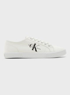 اشتري Women Round Toe Style Casual Low Top Sneakers White في الامارات