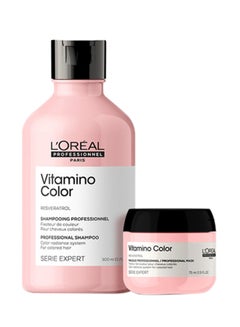 Buy Vitamino Color Shampoo 300ml with Mask 75 ml in Saudi Arabia