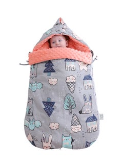 Buy Cotton Anti-Shock Autumn And Winter Dual-Use Newborn Baby Blanket Sleeping Bag in UAE