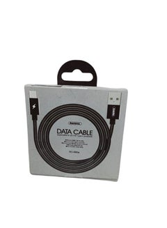 اشتري Data Cable Applicable To All Usb Type-C Product Rc-080A Metallic Black في مصر