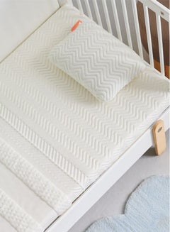 Buy Baby Pillow Wool White 30x40cm in UAE