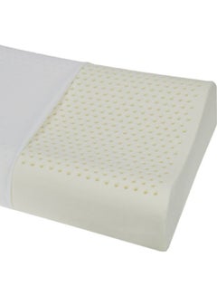 Buy Latex Medical Kids Pillow White 48x28x9/7cm in UAE