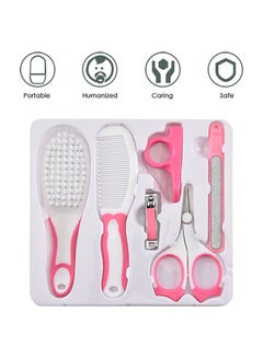 Buy 6-Piece Multi-Functional Newborn Baby Health Care Grooming Essentials Set in Egypt