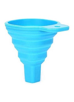 اشتري Gel Foldable Collapsible Style Funnel Blue 25 x 11.75 x 3.8cm في مصر