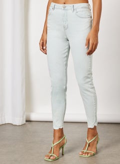 Buy Denim Pant Light Blue in UAE