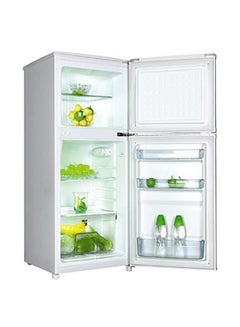 Buy Double Door Top Freezer Refrigerator AFR605HS White in UAE