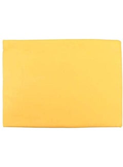 اشتري Plain Bed Sheet And 4 Pillow Cover Combination Orange في مصر