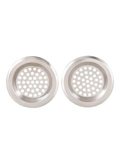 اشتري Sink Strainer - 2 Pieces Silver في مصر