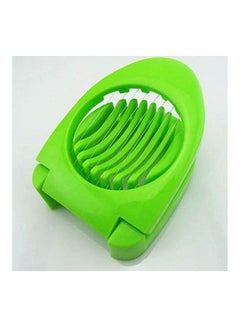 اشتري Stainless Steel Egg Cutter Egg Slicer Green في مصر