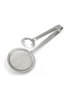 Buy Stainless Steel Oil Drain Frying Mesh Food Clip Silver in Egypt