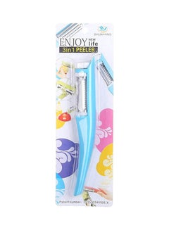 اشتري Vegetables Peeler 3 In 1 Blue في مصر