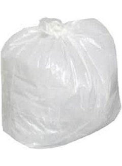 Buy Garbage Bags Large Size 12 Pieces White in Egypt