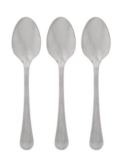 Buy Stainless Steel Tea Spoon 12 Psc Silver in Egypt