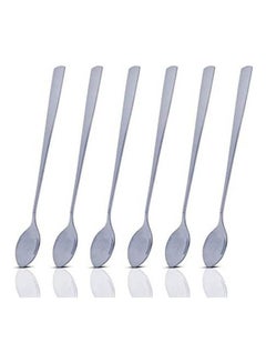 اشتري Stainless Steel Ice Cream Spoons Silver في مصر