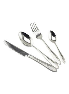 اشتري Spoons and Forks Set 112 Pcs Silver في مصر