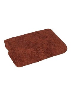 اشتري Cotton Solid Washcloth Brown 100x50cm في مصر