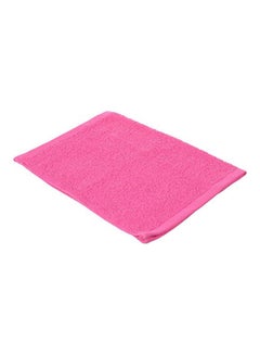 Buy Face Towel Of 1 Piece Pink 50x30cm in Egypt