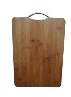 اشتري Wooden Cutting Board For Kitchen Beige في مصر