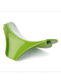 Buy Silicone Anti-Spill Pots Edge Deflector Green 14x11cm in Egypt