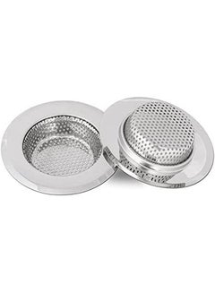 Buy Stainless Steel Sink Strainer Silver in Egypt