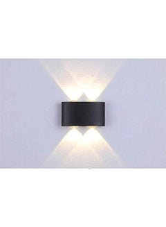 Buy Led Wall Lamp 4W Wall Sconces Indoor Stair Light Fixture Bedside Loft Living Room Black in Egypt