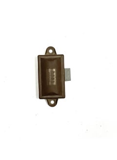 اشتري Plastic Door Lock Brown في مصر