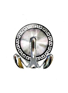 Buy Clothes Hook 2 Hooks Silver in Egypt