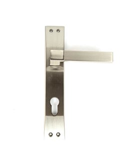 Buy Plato Bathroom Door Handle Silver in Egypt