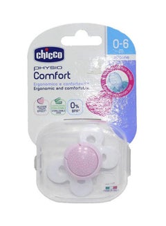 Buy Silicone Pacifier Physio Comfort 0M + in UAE